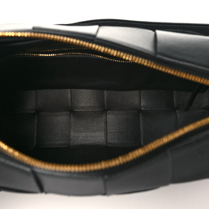 Bottega Veneta Lambskin Maxi Intrecciato Brick Cassette Bag Black 5 of 9