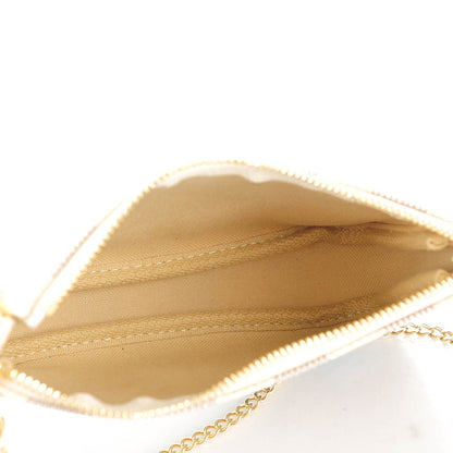 Louis Vuitton Damier Azur 2015 Christmas Animation Mini Pochette Accessories 5 of 8