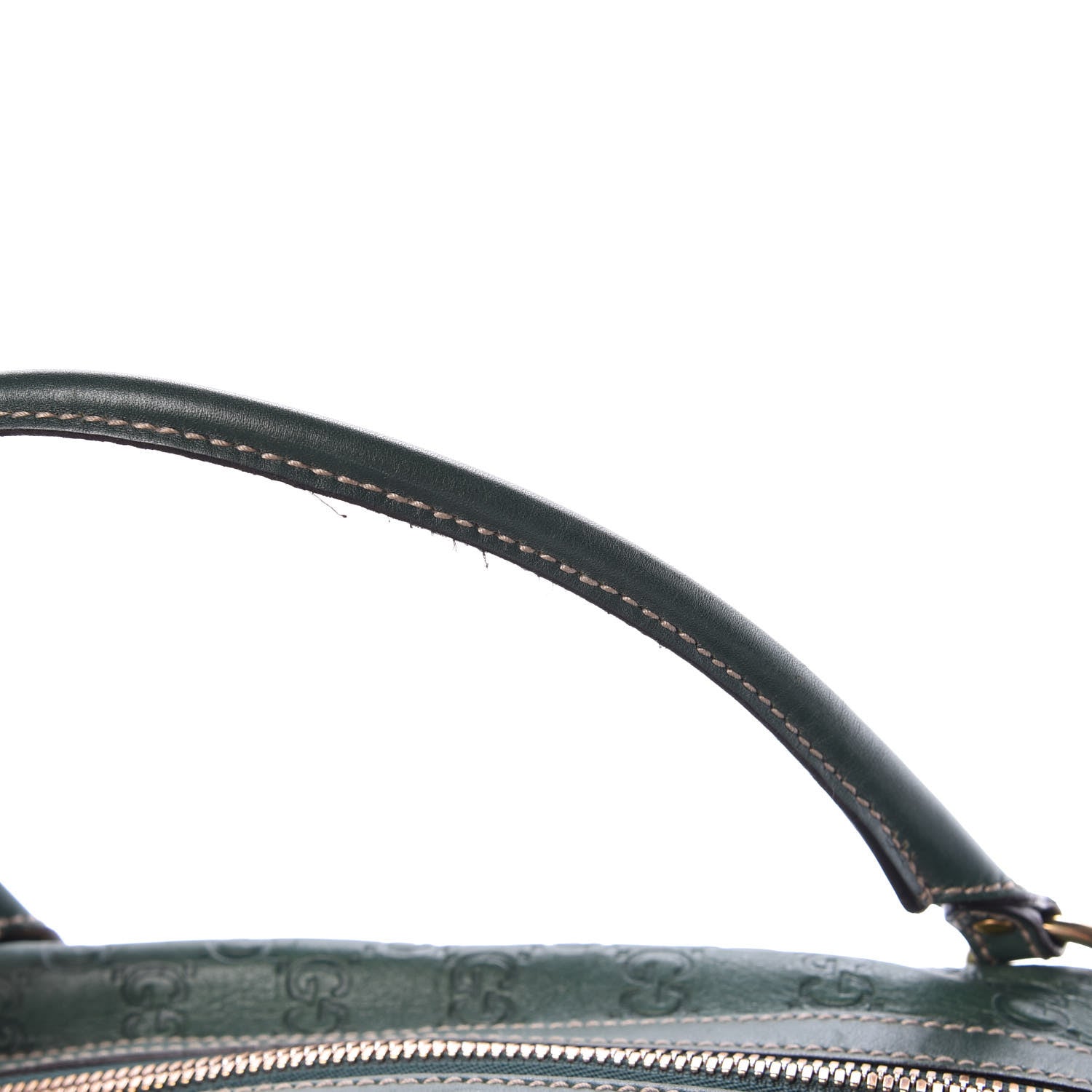 Gucci Guccissima Large Wave Boston Green 15 of 15