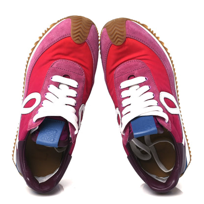 Loewe Nylon Suede Flow Runners 2.0 Sneakers 37 Gradient Pink White 2 of 10