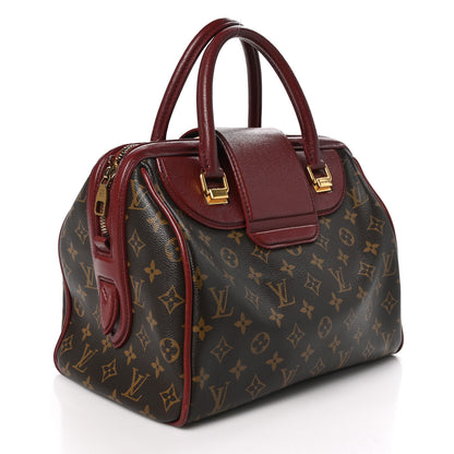 Louis Vuitton Monogram Golden Arrow Speedy Burgundy 3 of 11