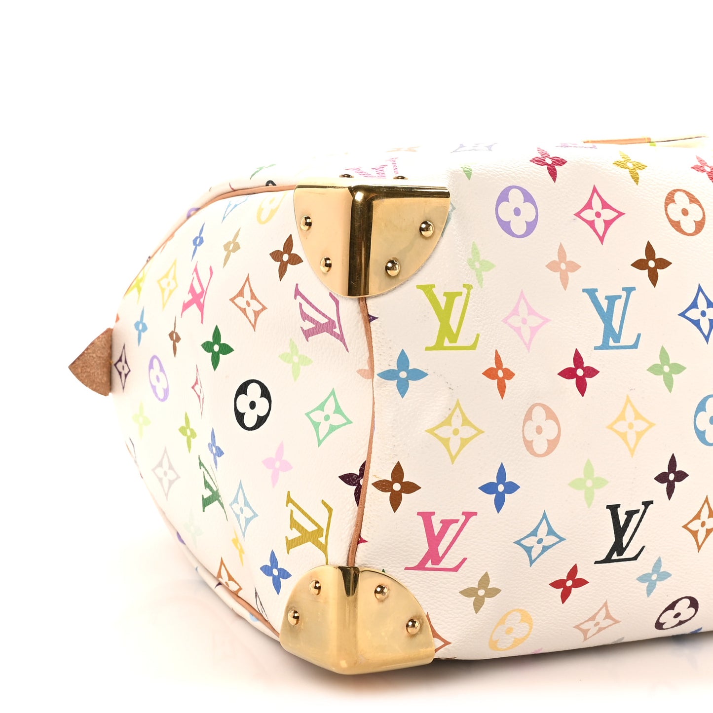 Monogram Multicolor Speedy 30 White