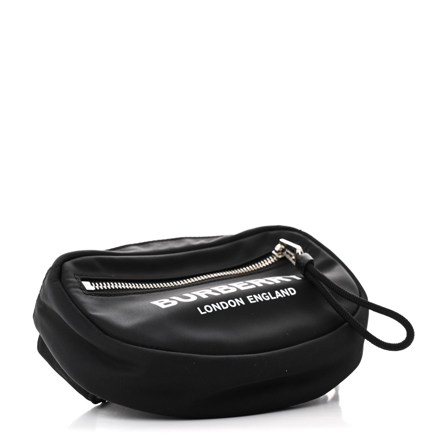 Burberry Econyl Logo Print Small Cannon Bum Bag Black 1729425