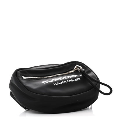 Burberry Econyl Logo Print Small Cannon Bum Bag Black 4 of 10