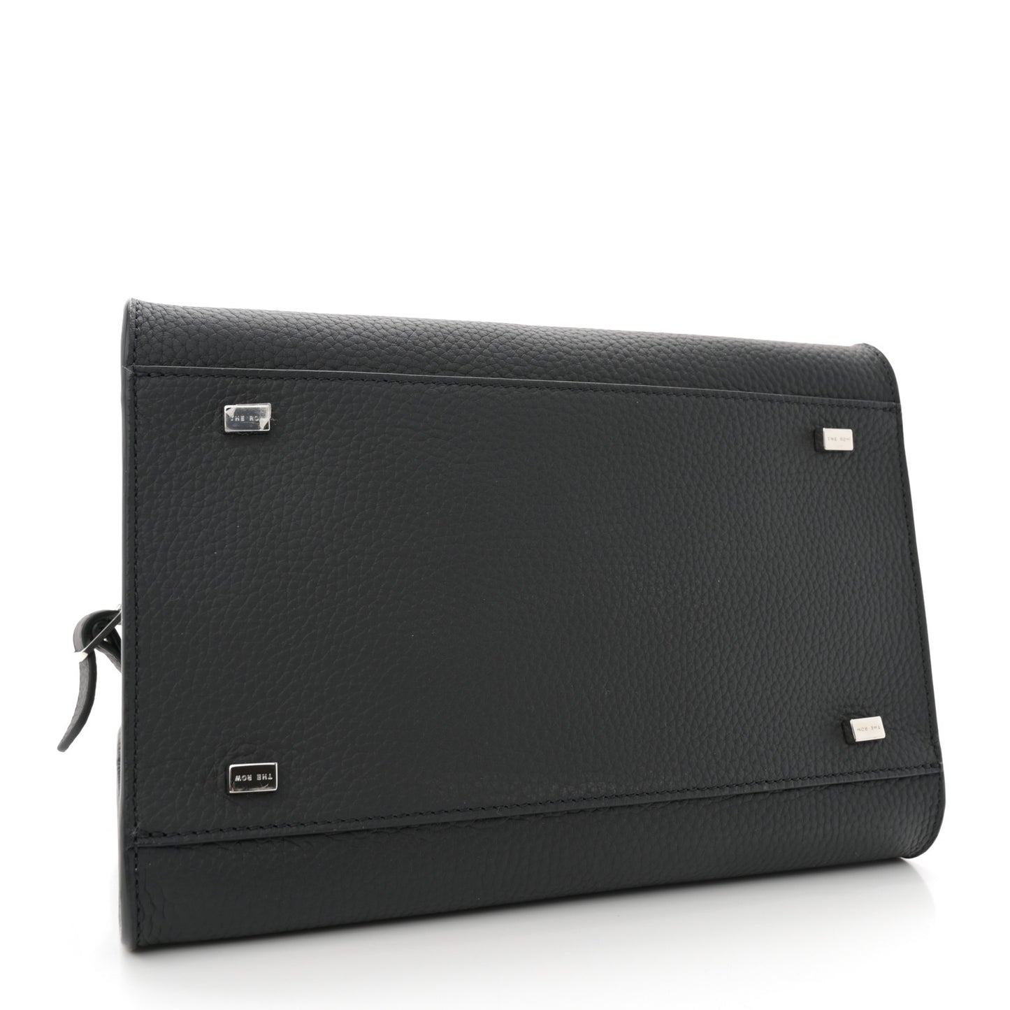 Grained Calfskin Soft Margaux 10 Bag Black