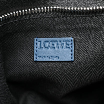 Loewe Calfskin XL Puzzle Bag Blue Black 6 of 11