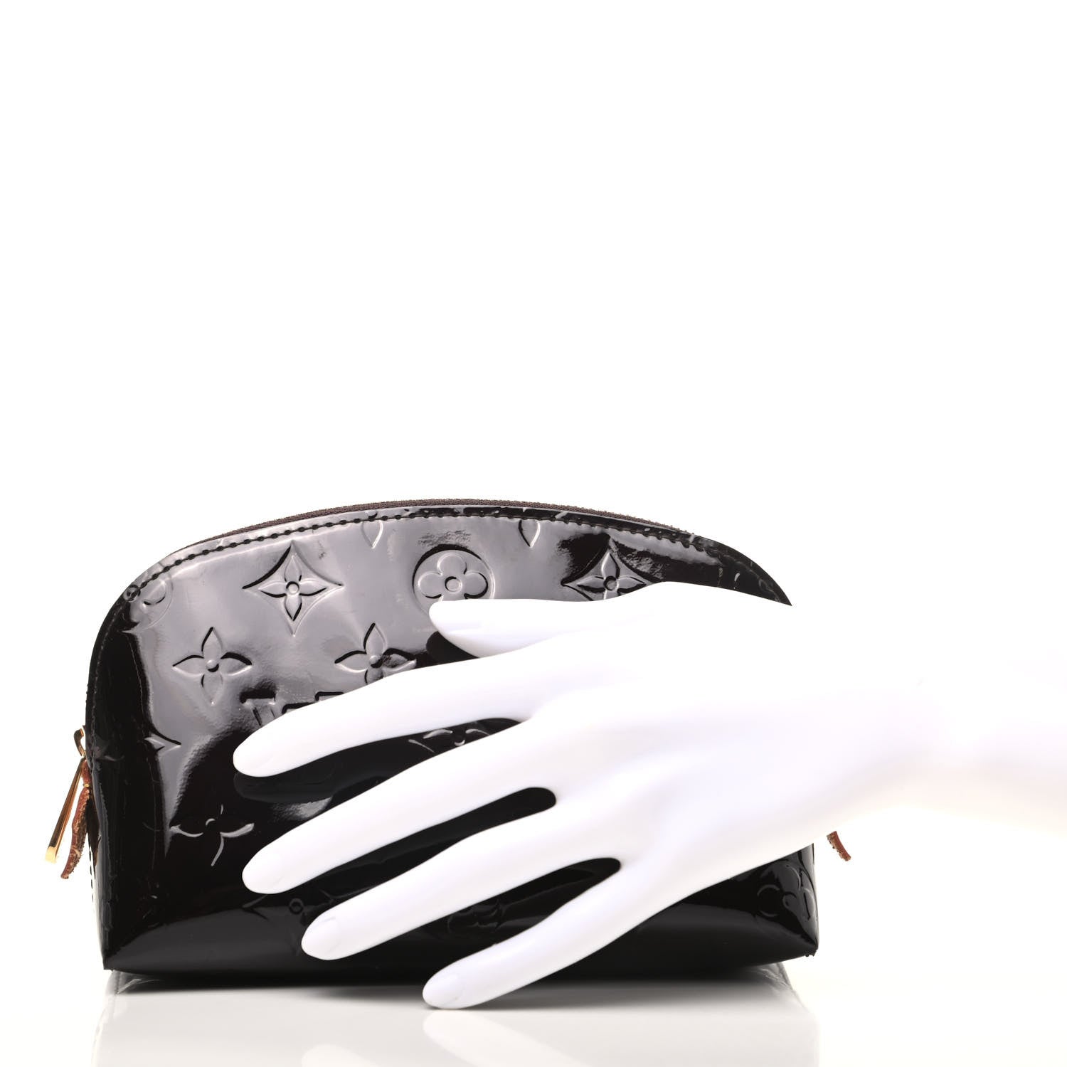 Louis Vuitton Vernis Cosmetic Pouch Amarante 2 of 8