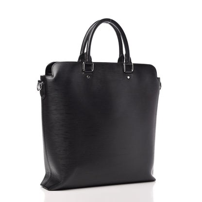 Louis Vuitton Epi Brooks Tote Black 3 of 9