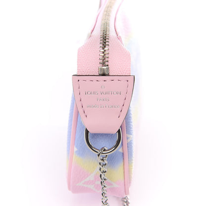 Louis Vuitton Monogram Escale Mini Pochette Accessories Pastel 6 of 9