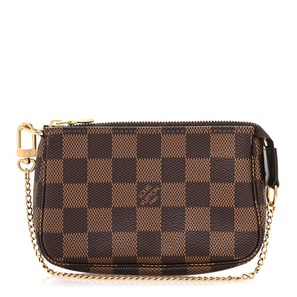 Louis Vuitton Damier Ebene Mini Pochette Accessories 1 of 9