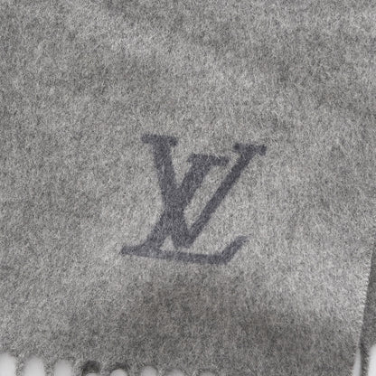 Louis Vuitton Cashmere Jhelam Muffler Scarf Grey 3 of 4