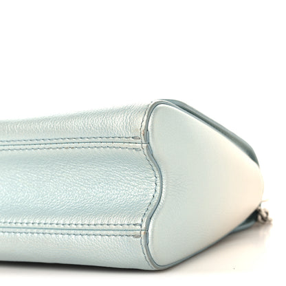 Louis Vuitton Calfskin Twist Chain Shoulder Bag PM Shaded Blue 10 of 14