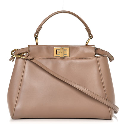Fendi Nappa Mini Peekaboo Iconic Satchel Ratmusquet 1 of 14