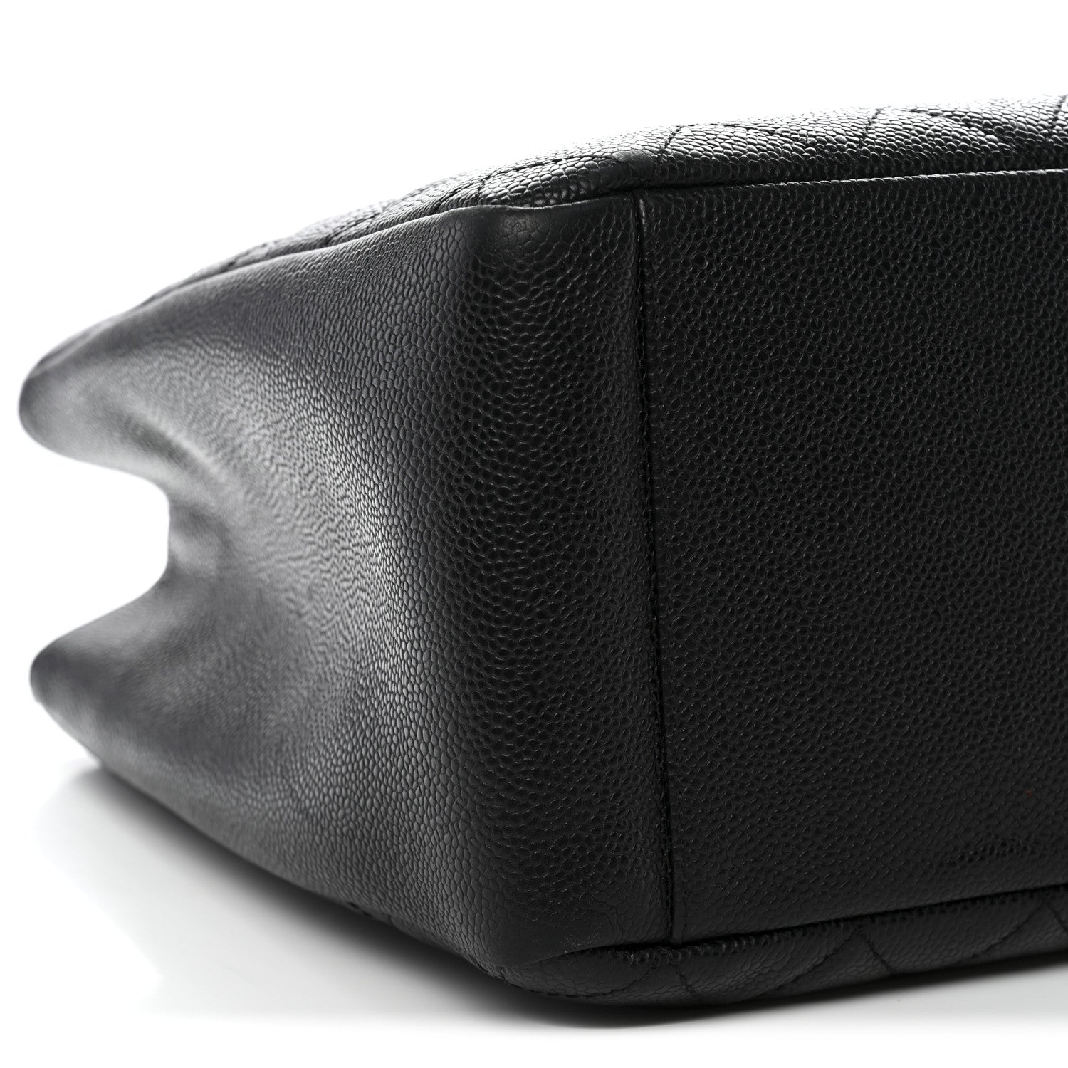 Chanel Caviar Quilted Grand Shopping Tote GST Black 9 of 12