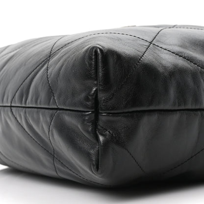 Chanel Shiny Calfskin Quilted Chanel 22 Black 20 of 23