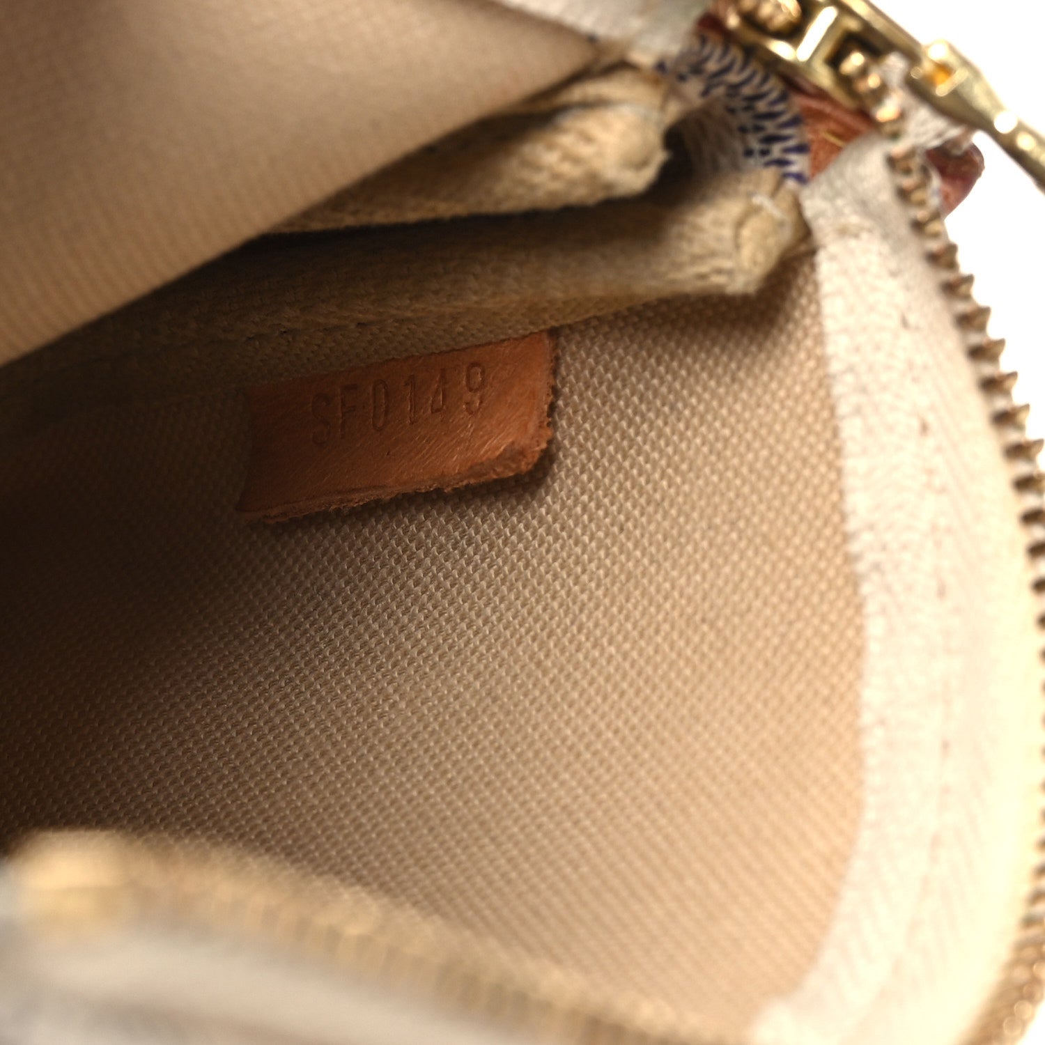 Louis Vuitton Damier Azur Mini Pochette Accessories 7 of 12