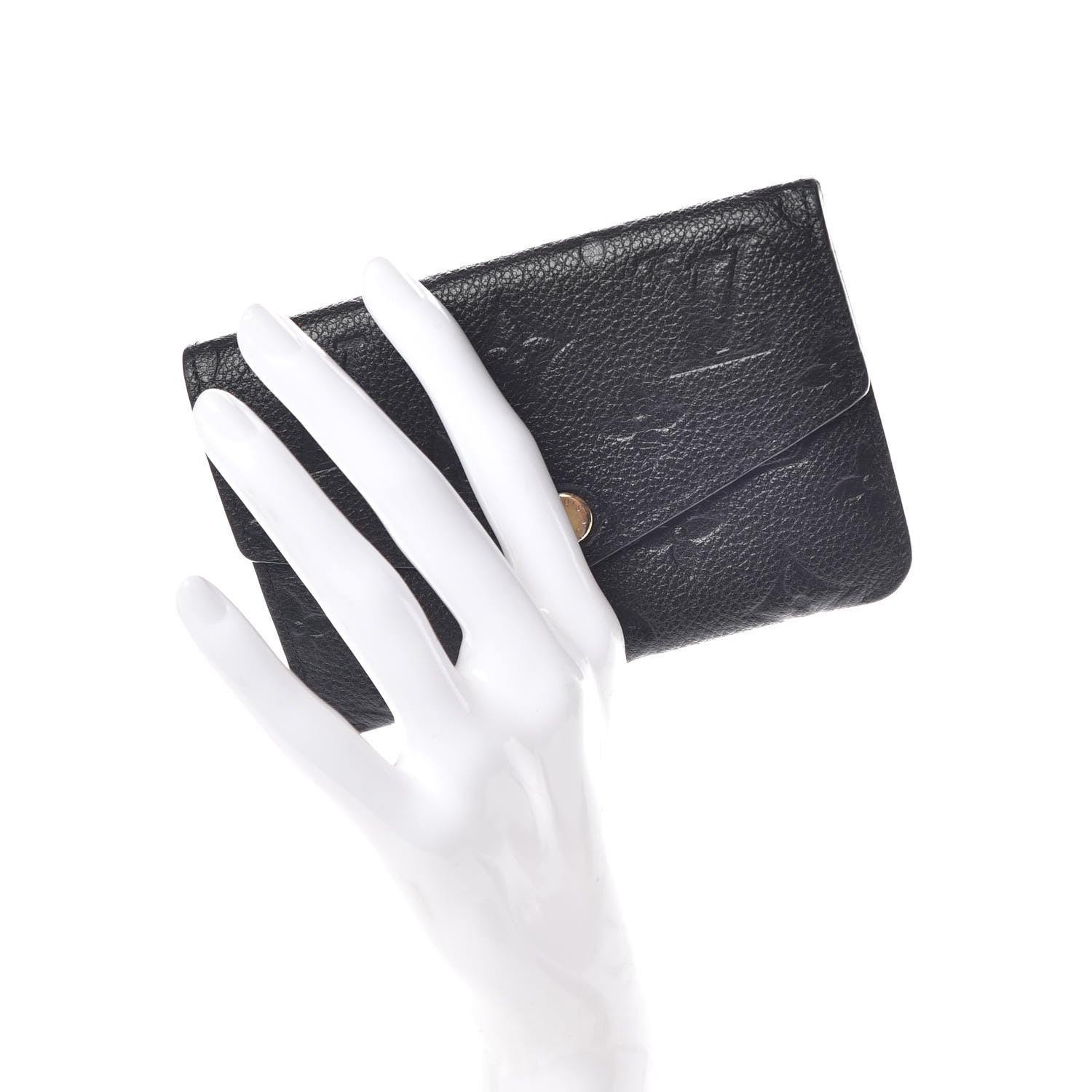 Louis Vuitton Empreinte Key Pouch Black 2 of 9