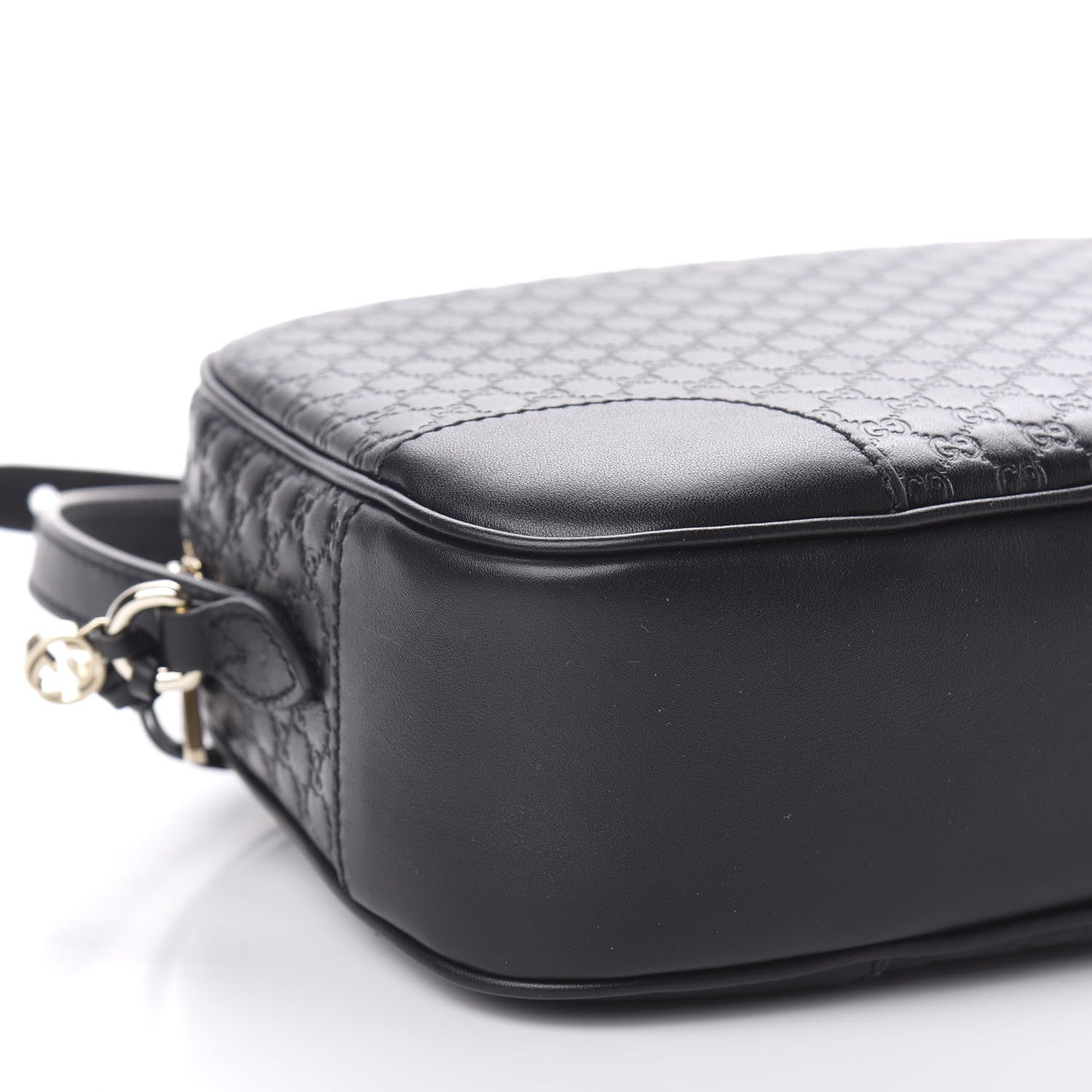 Gucci Microguccissima Mini Bree Messenger Bag Black 8 of 10