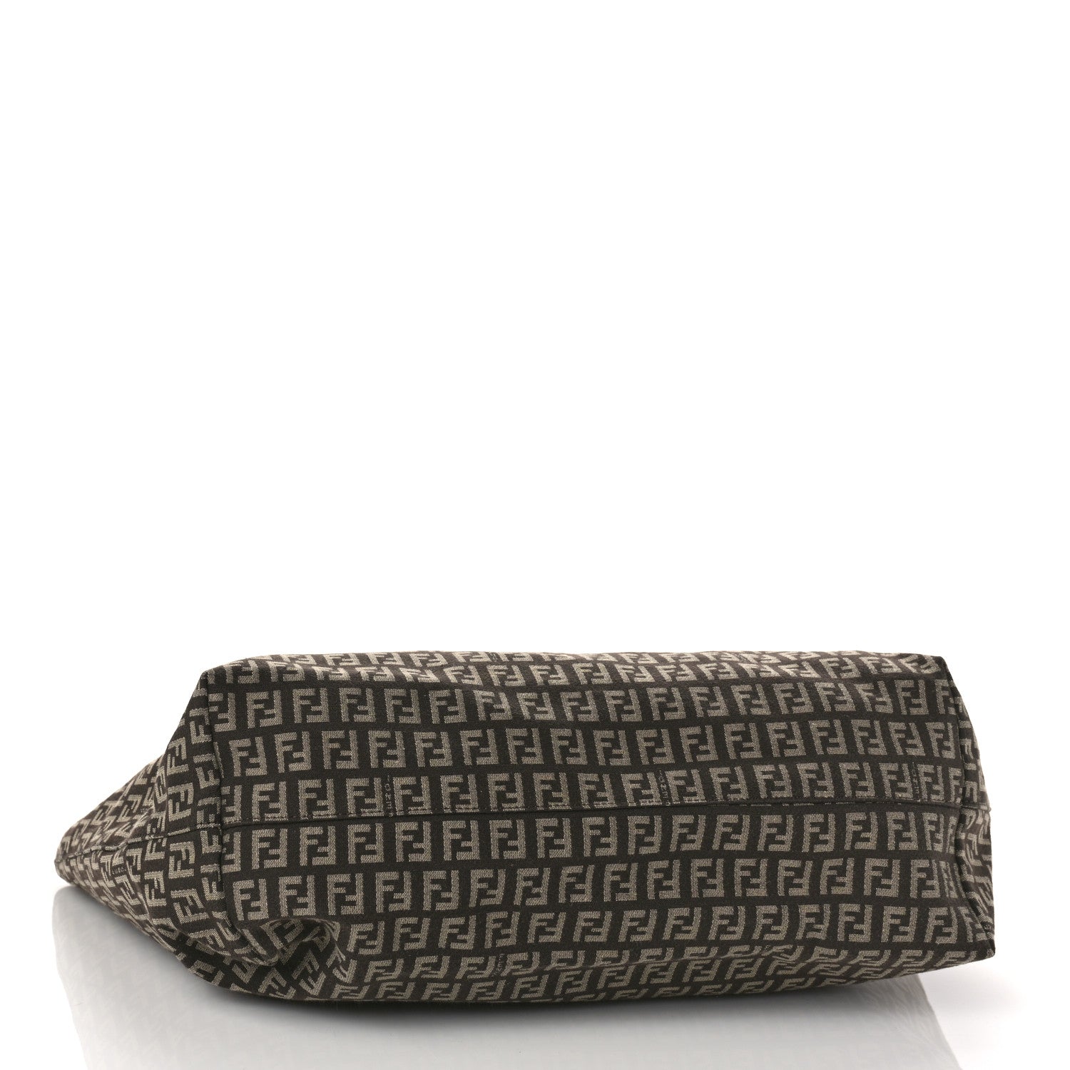 Fendi Zucchino Shopping Tote Tobacco Brown 4 of 8