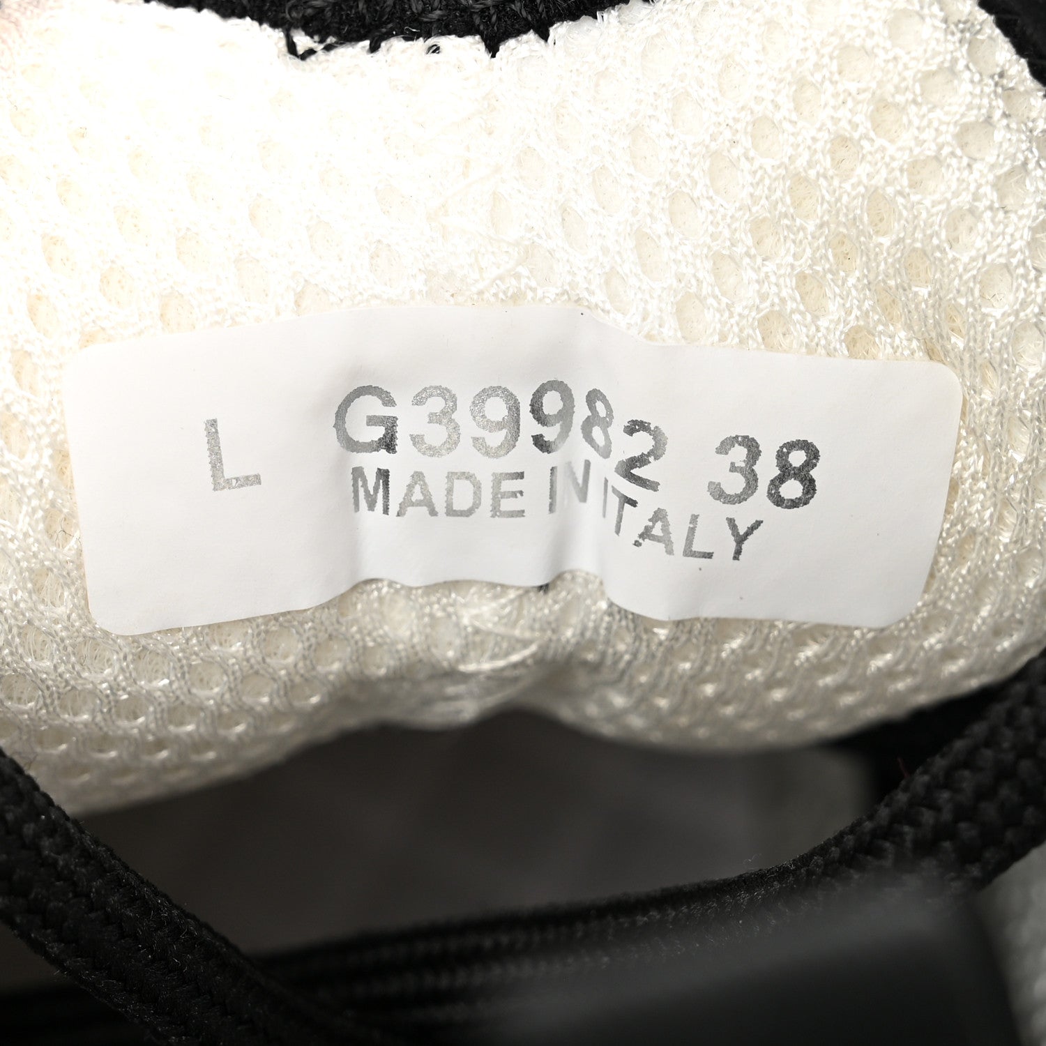 Chanel Suede Calfskin Mixed Fibers CC Sneakers 38 White Black 8 of 9