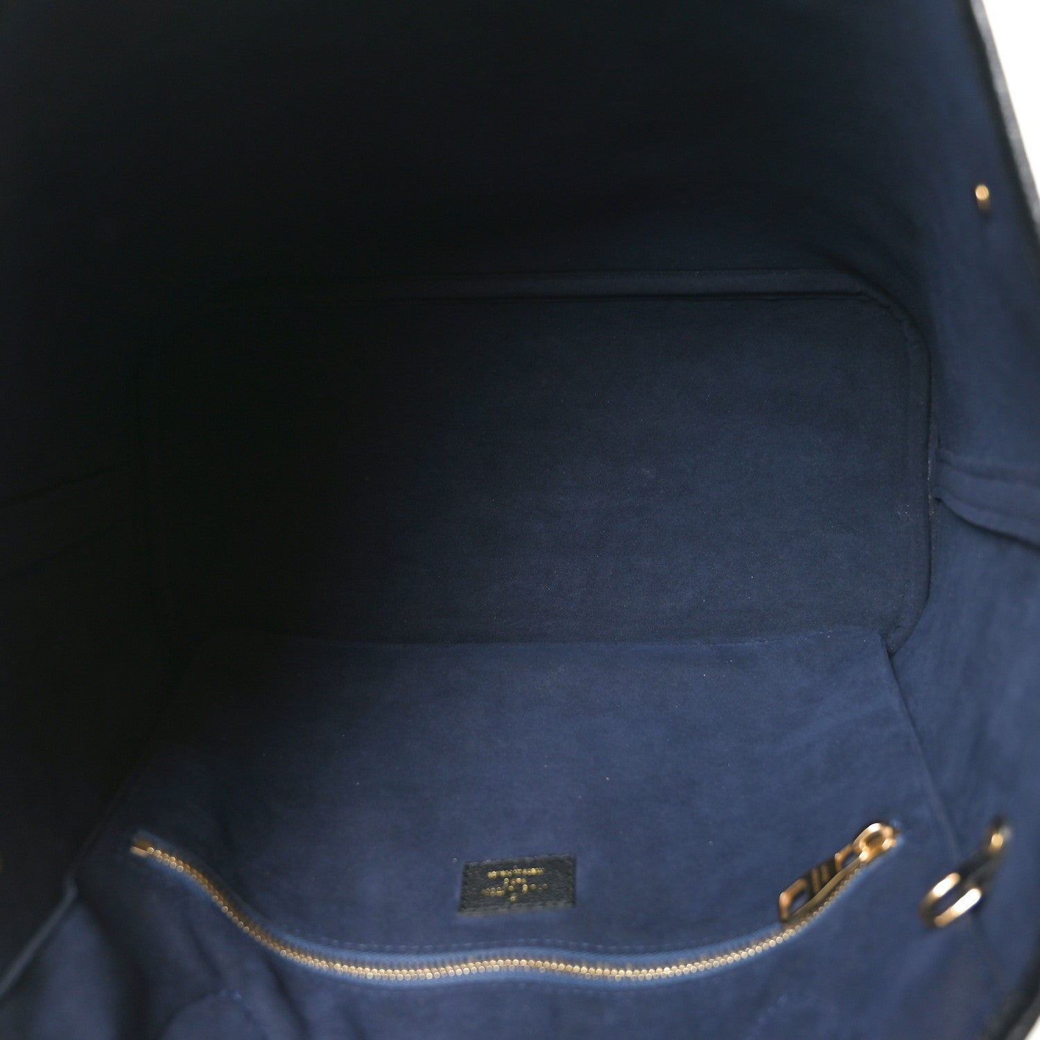 Louis Vuitton Empreinte Monogram Giant Neverfull MM Black 5 of 9