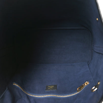 Louis Vuitton Empreinte Monogram Giant Neverfull MM Black 5 of 9