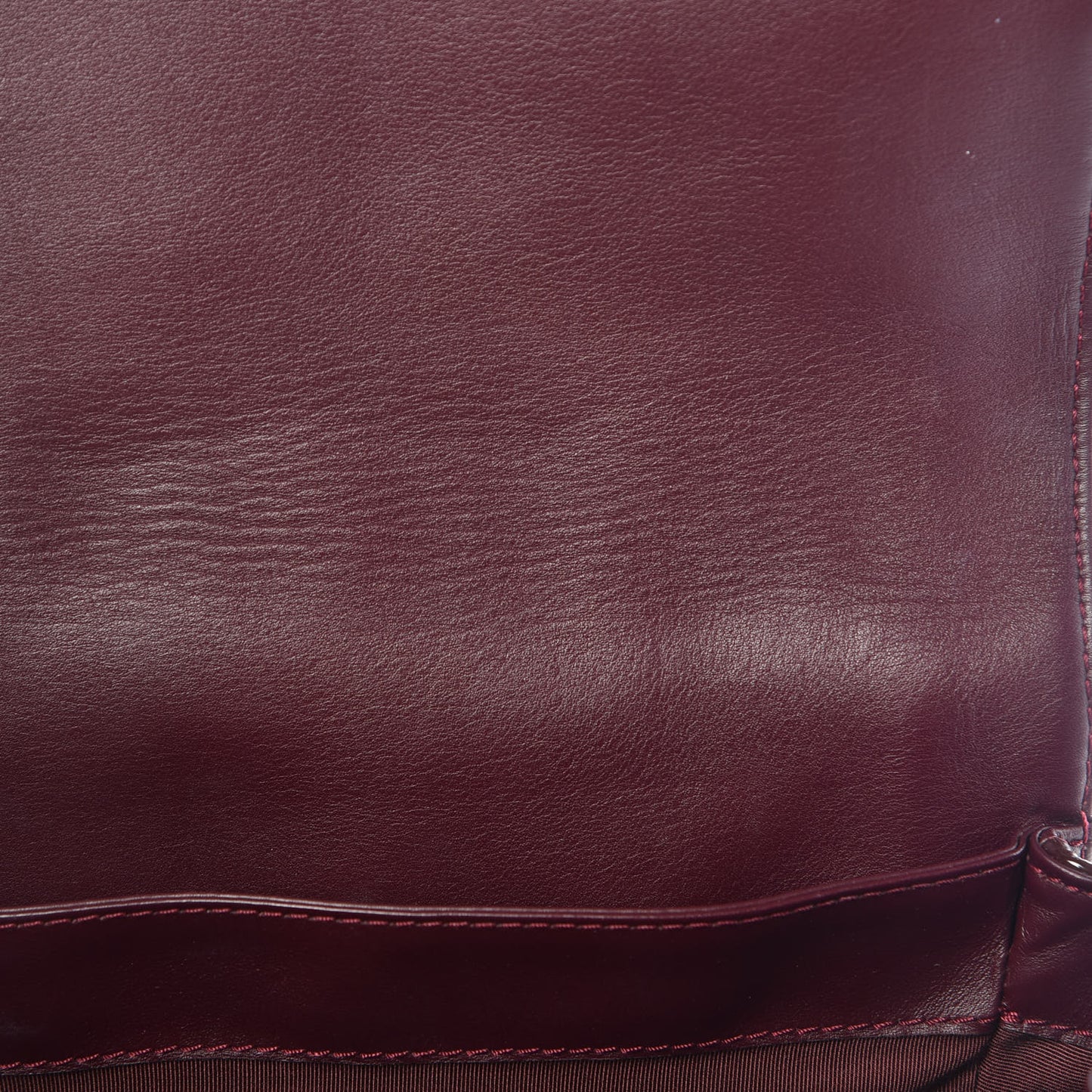 Patent New Medium Boy Reverso Flap Burgundy