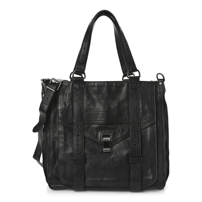 Proenza Schouler Lambskin PS1 Tote Black 1 of 8