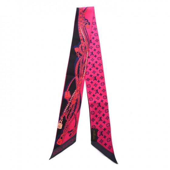 Silk Dreamonogram Bandeau Pink Glitter