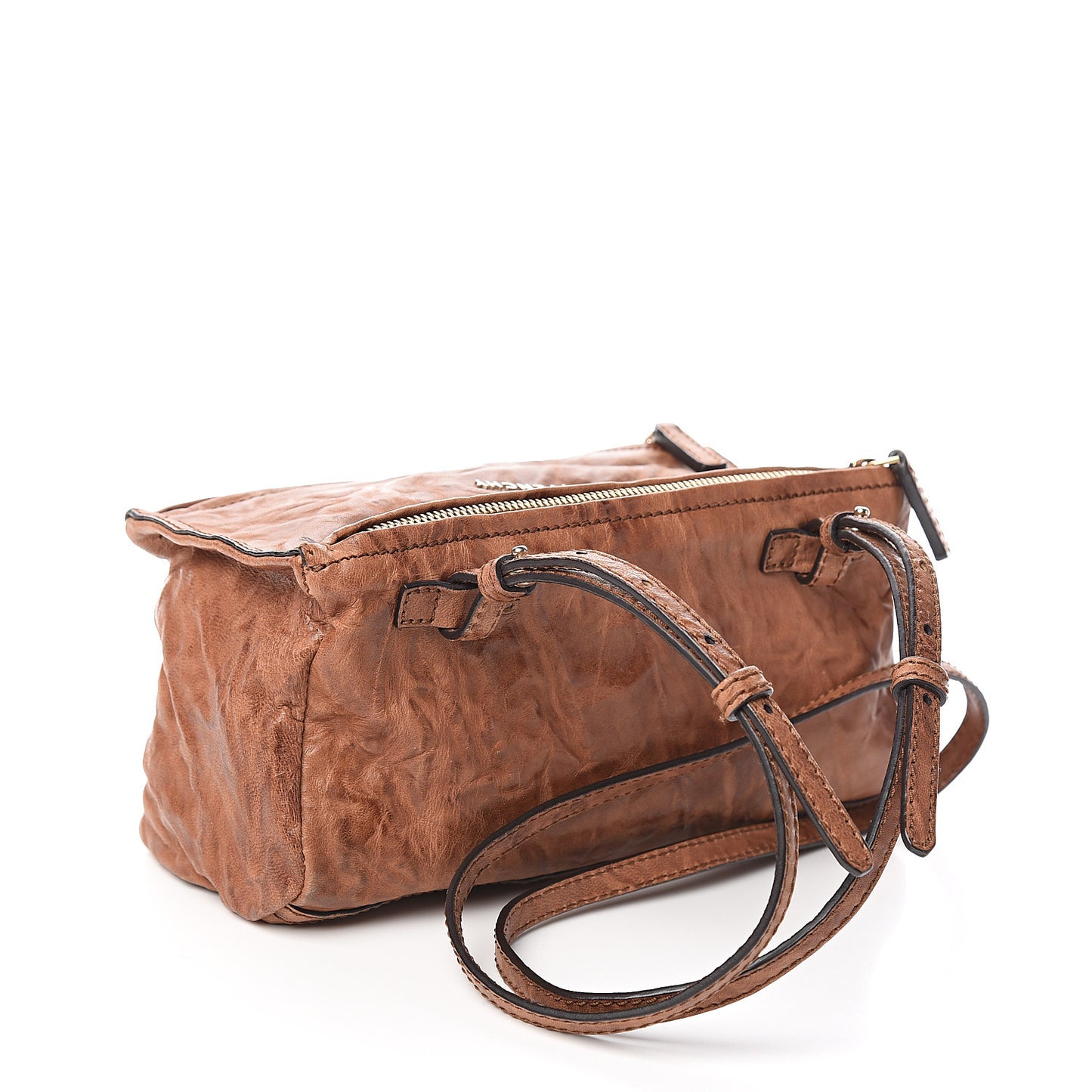 Tumbled Sheepskin Mini Pandora Brown