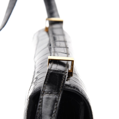 Hermes Shiny Alligator Constance 23 Black 18 of 25