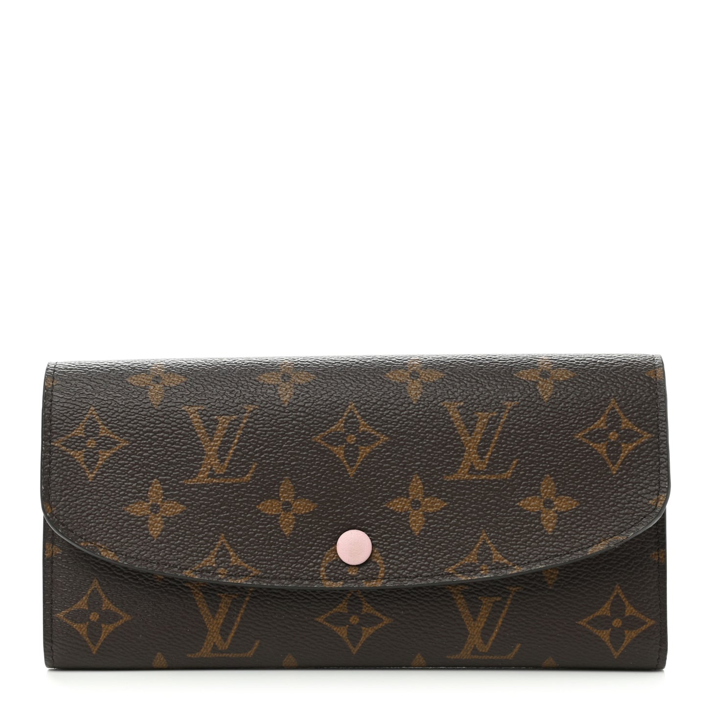 Monogram Emilie Wallet Rose Ballerine