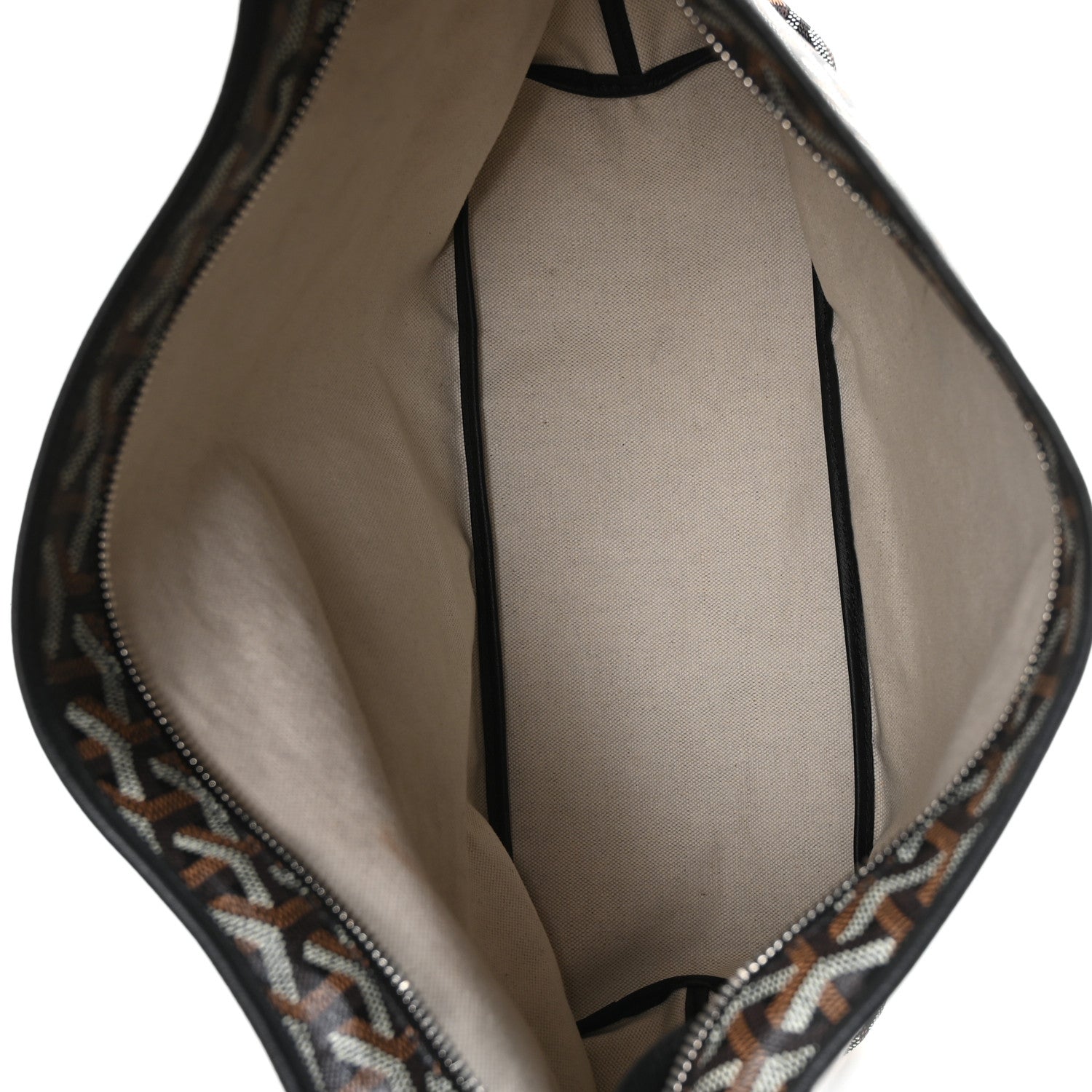 Goyard Goyardine Coeur Boheme Hobo Black 6 of 10