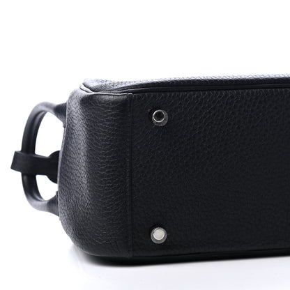 Hermes Taurillon Clemence Mini Lindy 20 Black 8 of 9