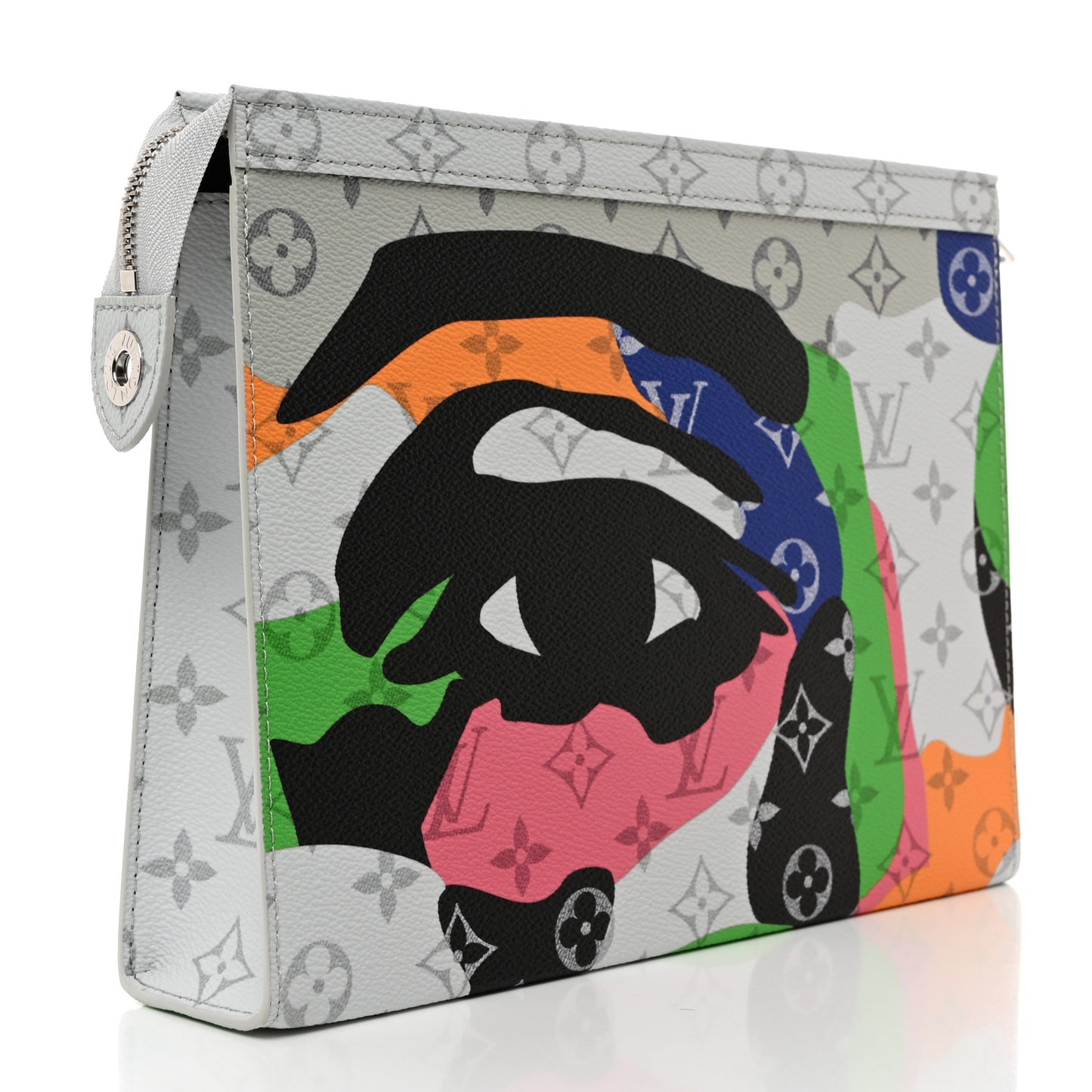 Monogram Portrait Pochette Voyage MM Multicolor