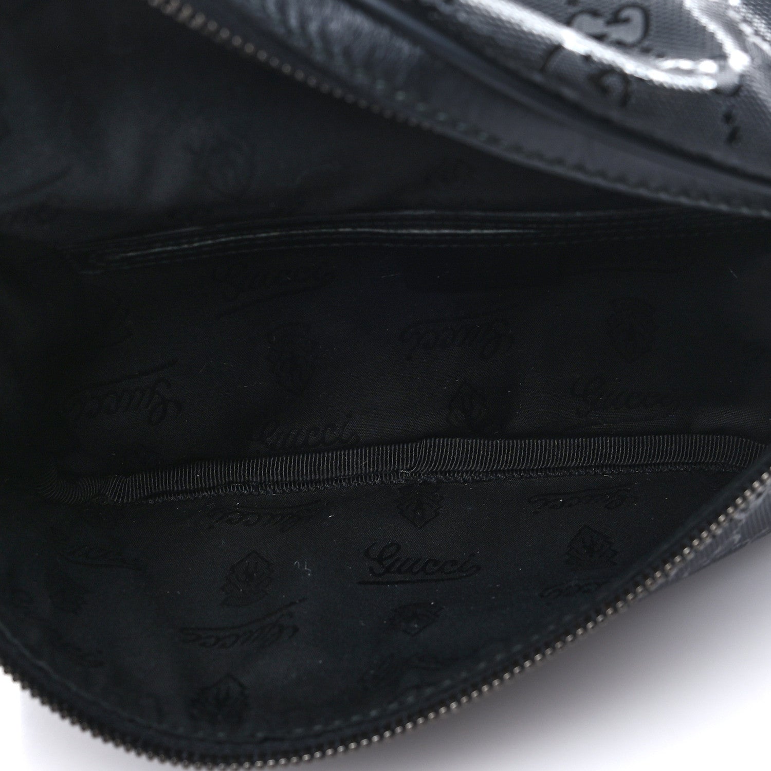 Gucci Imprime Monogram Belt Bag Black 5 of 8