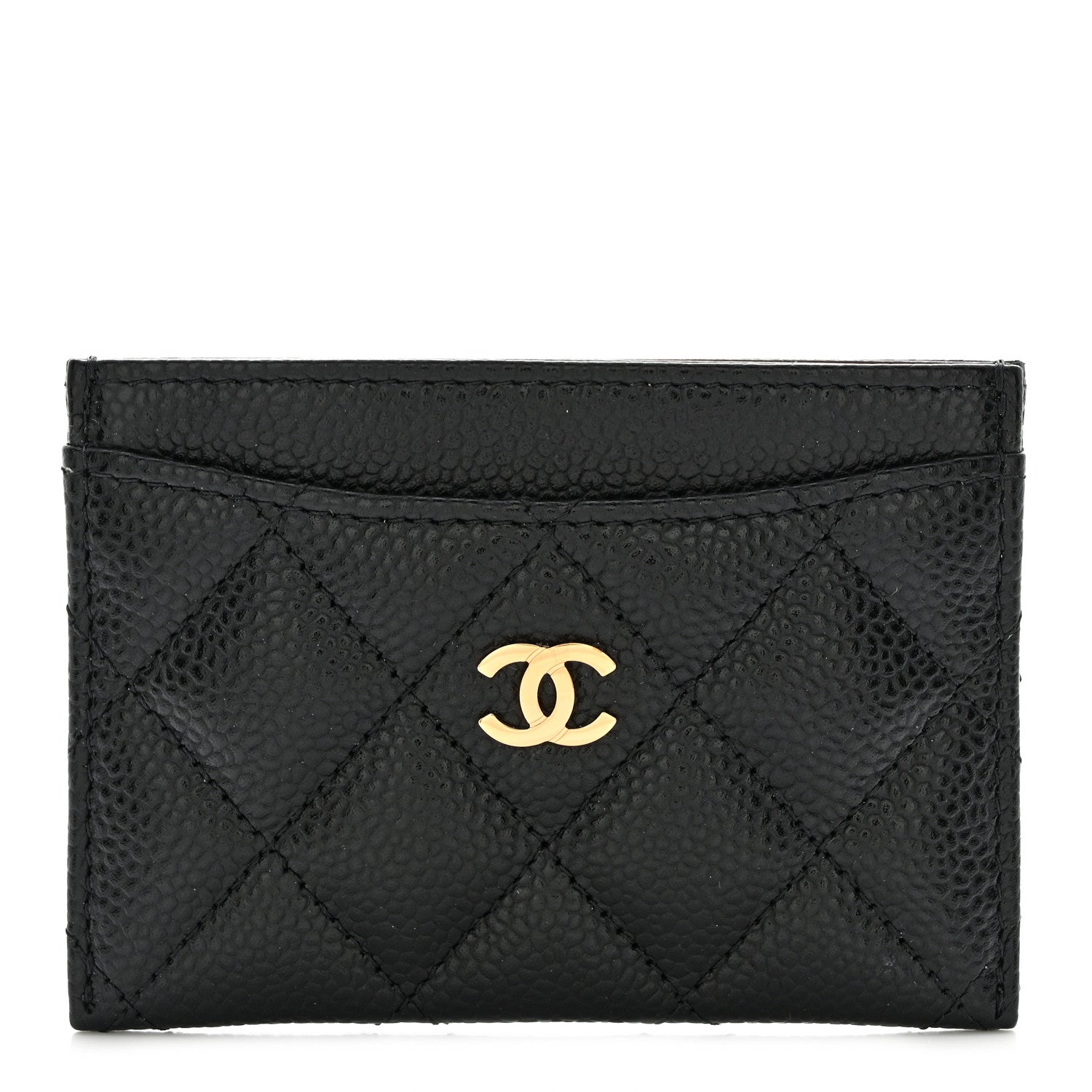 Chanel Caviar Quilted Card Holder Black 1 of 9