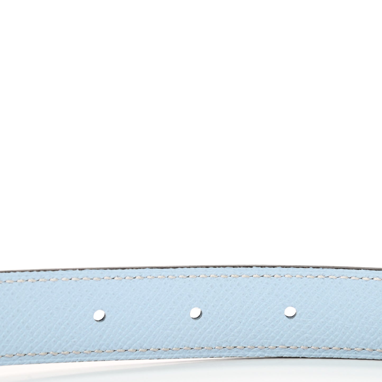 Epsom Swift Lizard Mini Constance H Belt 85 Navy Bleu Brume Ombre