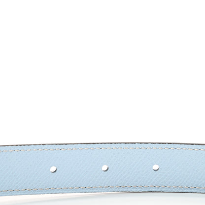 Hermes Epsom Swift Lizard Mini Constance H Belt 85 Navy Bleu Brume Ombre 4 of 5