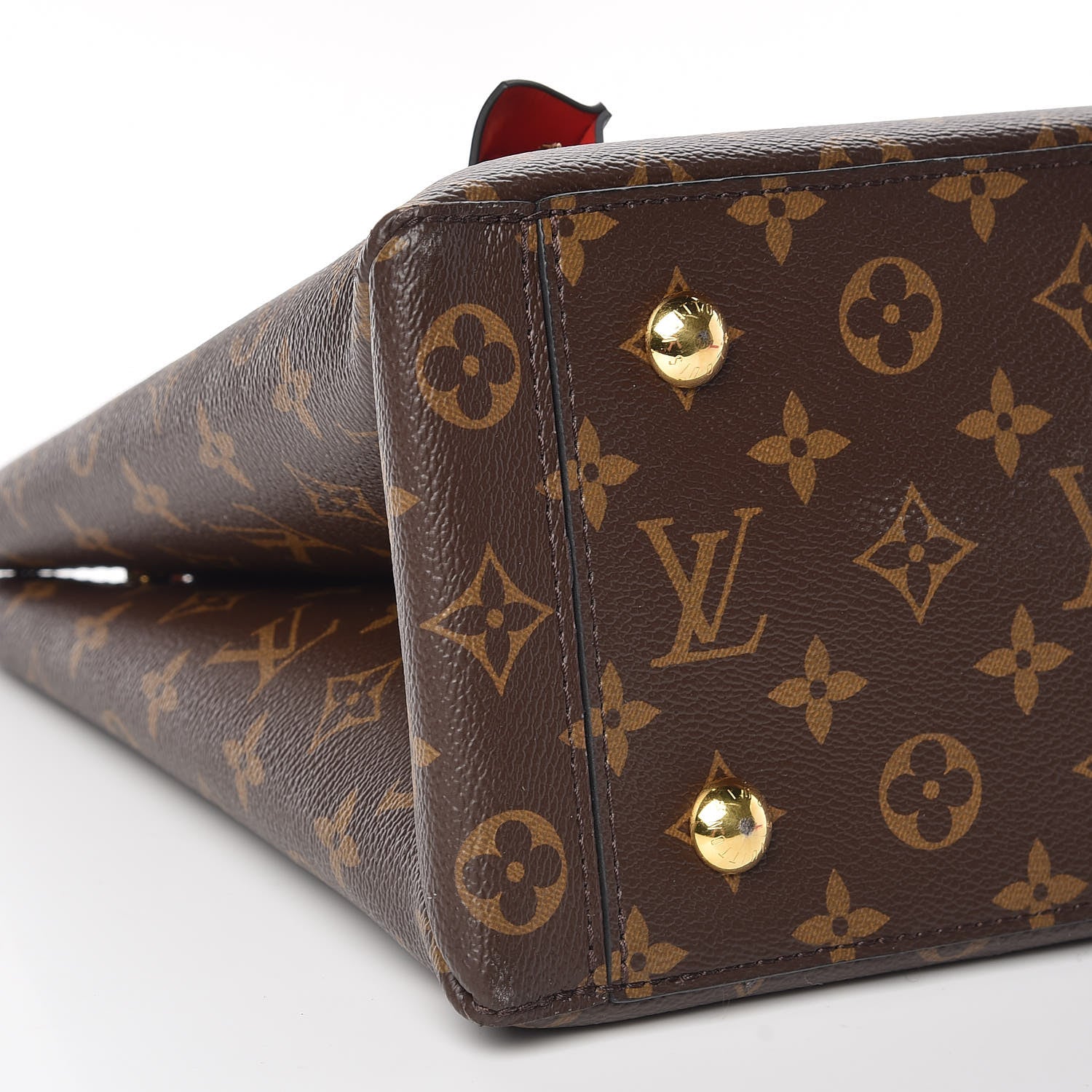Louis Vuitton Monogram Flower Tote Coquelicot 5 of 12