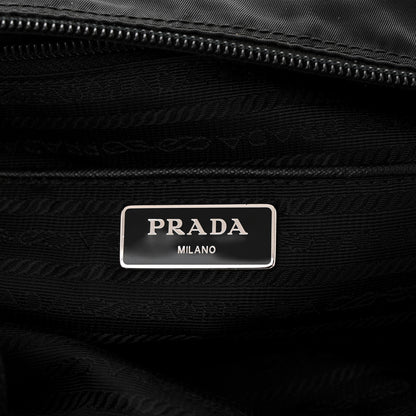 Prada Tessuto Nylon Messenger Bag Black 6 of 10