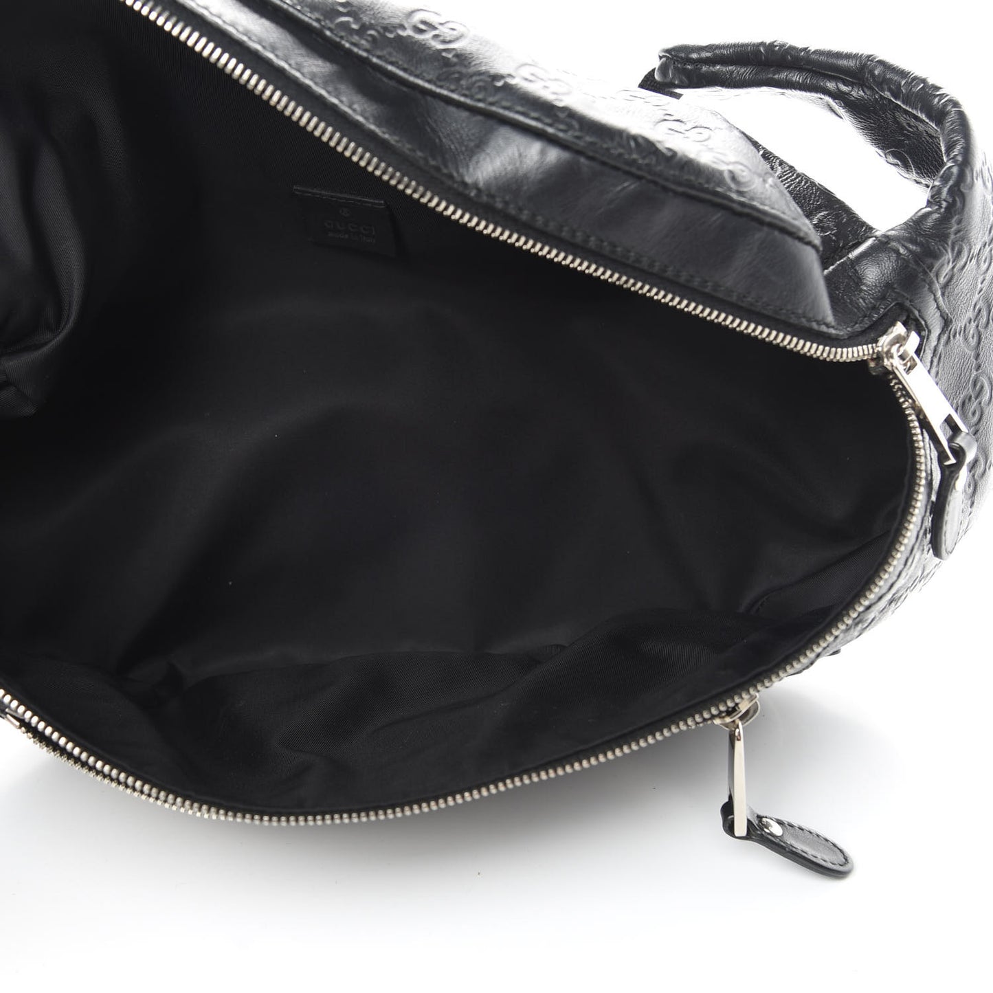 Guccissima Web Belt Bag Black