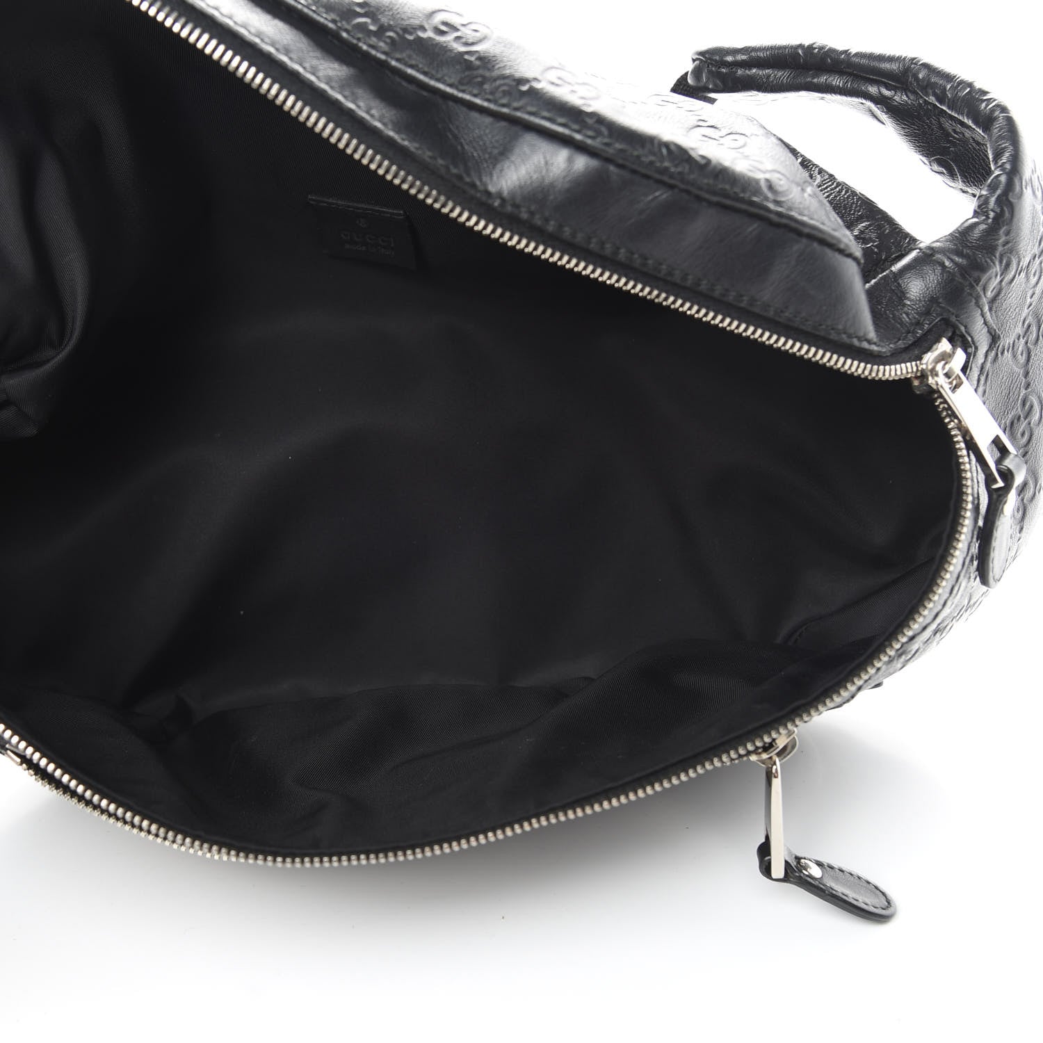 Gucci Guccissima Web Belt Bag Black 5 of 12