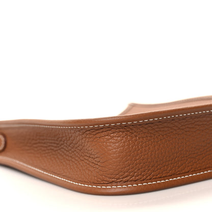 Hermes Taurillon Clemence Evelyne TPM Gold 9 of 11