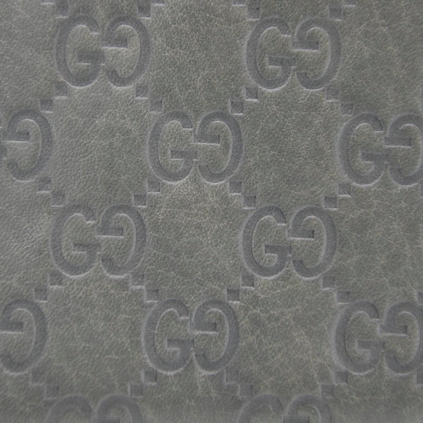 Guccissima Zip Around Wallet Gray