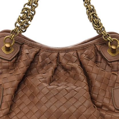 Bottega Veneta Nappa Intrecciato Small Chain Shoulder Bag Noce 8 of 12