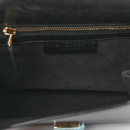 Givenchy Textured Calfskin Mini Pandora Box Chain Crossbody Bag Black 6 of 12