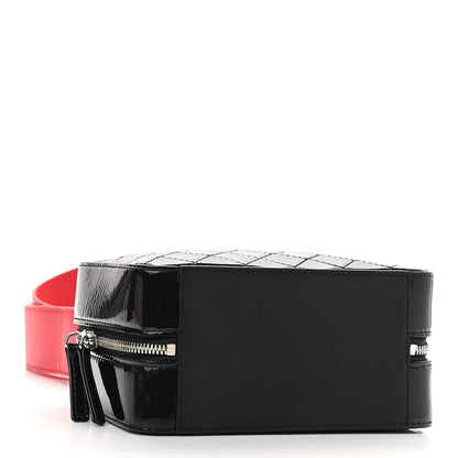 Chanel Patent Quilted Travel Kit Vanity Case Black 4 of 12