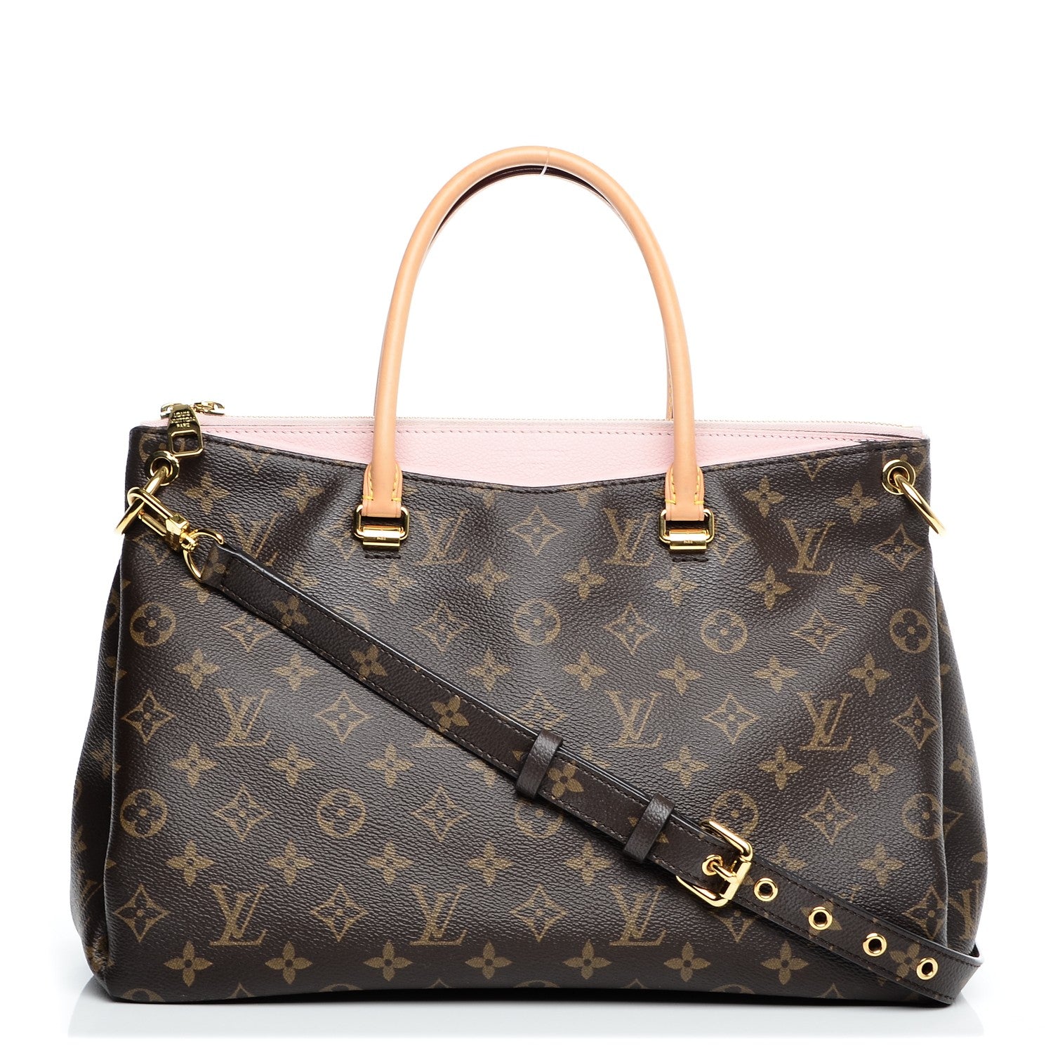 Louis Vuitton Monogram Pallas Rose Ballerine 1 of 6