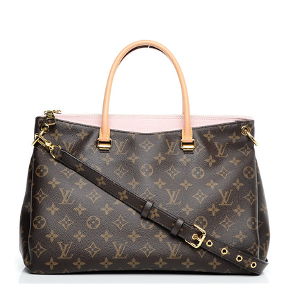 Louis Vuitton Monogram Pallas Rose Ballerine 1 of 6